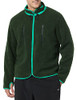 AMAZON ESSENTIALS MEN TEDDY FLEECE FULL-ZIP MOCK NECK JACKET MEN'S SIZE S -GREEN New AMAZON ESSENTIALS MEN TEDDY FLEECE FULL-ZIP MOCK NECK JACKET MEN'S SIZE S -GREEN New