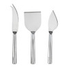 GOODCOOK GOURMET CHEESE, 3PC SET FOR SOFT AND HARD CHEESES - STAINLESS STEEL New GOODCOOK GOURMET CHEESE, 3PC SET FOR SOFT AND HARD CHEESES - STAINLESS STEEL New
