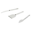 GOODCOOK GOURMET CHEESE, 3PC SET FOR SOFT AND HARD CHEESES - STAINLESS STEEL New GOODCOOK GOURMET CHEESE, 3PC SET FOR SOFT AND HARD CHEESES - STAINLESS STEEL New