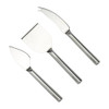 GOODCOOK GOURMET CHEESE, 3PC SET FOR SOFT AND HARD CHEESES - STAINLESS STEEL New GOODCOOK GOURMET CHEESE, 3PC SET FOR SOFT AND HARD CHEESES - STAINLESS STEEL New