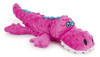 GODOG STORE GATORS SQUEAKY PLUSH DOG TOY CHEW TECHNOLOGY LARGE 774023 - PINK New