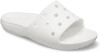 CROCS UNISEX-ADULT CLASSIC SLIDE SANDALS - SIZE: MEN 7 WOMEN 9 - WHITE New