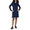 AMAZON ESSENTIALS WOMEN'S CREWNECK LONG-SLEEVE FLEECE DRESS NAVY XL New AMAZON ESSENTIALS WOMEN'S CREWNECK LONG-SLEEVE FLEECE DRESS NAVY XL New