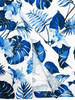 Ainiko Men's Short Sleeve Hawaiian Shirt - BLUE FLOWER - Size S Ainiko Men's Short Sleeve Hawaiian Shirt - BLUE FLOWER - Size S