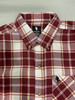 BLACK HORSE MEN'S S/S WOVEN PLAID SHIRT - MENS SMALL - RED/WHITE/YELLOW New
