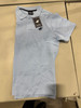 PACIFIC POLO CLUB SHORT SLEEVES POLO - SIZE: MEN M - POWDER BLUE New