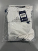 PACIFIC POLO CLUB 3 BUTTON POLO SHIRT - SIZE: MEN M - WHITE/NAVY New PACIFIC POLO CLUB 3 BUTTON POLO SHIRT - SIZE: MEN M - WHITE/NAVY New