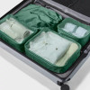 OPEN STORY 4 PC PACKING CUBE SET - GREEN New
