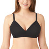 WACOAL WOMENS HOW PERFECT WIRE FREE T-SHIRT BRA - BLACK - Size 34D New