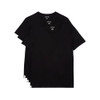 TH3444 LACOSTE MEN'S 100% COTTON REGULAR FIT V-NECK, 3-PACK, SIZE M, 3PC, BLACK TH3444 LACOSTE MEN'S 100% COTTON REGULAR FIT V-NECK, 3-PACK, SIZE M, 3PC, BLACK