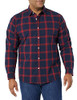 AMAZON ESSENTIALS MEN'S LONG-SLEEVE SLIM-FIT STRETCH POPLIN SHIRT XL- PLAID New AMAZON ESSENTIALS MEN'S LONG-SLEEVE SLIM-FIT STRETCH POPLIN SHIRT XL- PLAID New