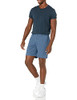 AMAZON ESSENTIALS MEN'S SLIM-FIT 7" CHINO SHORT - SIZE: MEN 32 - DEEP BLUE New AMAZON ESSENTIALS MEN'S SLIM-FIT 7" CHINO SHORT - SIZE: MEN 32 - DEEP BLUE New