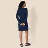 AMAZON ESSENTIALS WOMEN'S CREWNECK LONG-SLEEVE FLEECE DRESS - SIZE M - NAVY New AMAZON ESSENTIALS WOMEN'S CREWNECK LONG-SLEEVE FLEECE DRESS - SIZE M - NAVY New