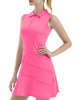 FKEEP WOMEN'S TENNIS GOLF DRESSES ZIPPER V-NECK - SIZE: WOMEN M - NEON PINK New FKEEP WOMEN'S TENNIS GOLF DRESSES ZIPPER V-NECK - SIZE: WOMEN M - NEON PINK New