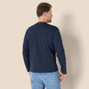 AMAZON ESSENTIALS MEN'S RELAXED FIT LONG SLEEVE T-SHIRT NAVY SIZE L New AMAZON ESSENTIALS MEN'S RELAXED FIT LONG SLEEVE T-SHIRT NAVY SIZE L New
