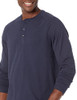 AMAZON ESSENTIALS HENLEY SLEEVE SHIRT REGULAR MENS HENLEY NAVY M New AMAZON ESSENTIALS HENLEY SLEEVE SHIRT REGULAR MENS HENLEY NAVY M New