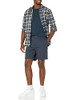 AMAZON ESSENTIALS MEN'S SLIM-FIT 7" CHINO SHORT - SIZE 33 - DARK NAVY New AMAZON ESSENTIALS MEN'S SLIM-FIT 7" CHINO SHORT - SIZE 33 - DARK NAVY New