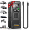 MODARI TIRE INFLATOR PORTABLE AIR COMPRESSOR 4X FASTER 160 PSI PORTABLE - BLACK