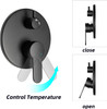 GENERIC SHOWER SYSTEM RAINFALL SLIVER HIGH PRESSURE SHOWER KIT - SILVER/WHITE