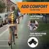 BIKEROO WIDE CRUISER SADDLE COMFORT SEAT FITS INDOOR OUTDOOR BICYCLES - BLACK BIKEROO WIDE CRUISER SADDLE COMFORT SEAT FITS INDOOR OUTDOOR BICYCLES - BLACK