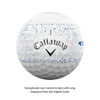 CALLAWAY GOLF SUPERSOFT GOLF BALLS - BLUE SPLATTER CALLAWAY GOLF SUPERSOFT GOLF BALLS - BLUE SPLATTER