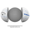CALLAWAY GOLF SUPERSOFT GOLF BALLS - BLUE SPLATTER CALLAWAY GOLF SUPERSOFT GOLF BALLS - BLUE SPLATTER