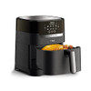 T-FAL AIR FRYER & GRILL COMBO DIGITAL 2-IN-1 4.4 QUART EY505852 - BLACK