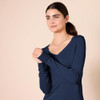 AMAZON ESSENTIALS WOMEN'S REGULAR-FIT LIGHTWEIGHT SWTR NAVY 1X New AMAZON ESSENTIALS WOMEN'S REGULAR-FIT LIGHTWEIGHT SWTR NAVY 1X New