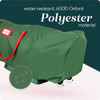 HANDY LAUNDRY ROLLING TREE STORAGE BAG 9FT ARTIFICIAL HOLIDAY TREE 5649 - GREEN HANDY LAUNDRY ROLLING TREE STORAGE BAG 9FT ARTIFICIAL HOLIDAY TREE 5649 - GREEN