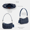 COACH SWINGER 20, LH/DEEP BLUE MULTI