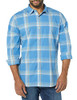 AMAZON ESSENTIALS MEN'S LONG-SLEEVE SLIM-FIT STRETCH POPLIN SHIRT - LIGHT BLUE New AMAZON ESSENTIALS MEN'S LONG-SLEEVE SLIM-FIT STRETCH POPLIN SHIRT - LIGHT BLUE New