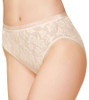 WACOAL LIGHTWEIGHT JACQUARD AWARENESS CALLA LILY PATTERN WOMEN XL - SAND New
