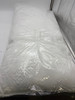 ZEN BAMBOO GEL-FIBER FILLED PILLOW WITH BAMBOO COVER, KING 19X34 - WHITE New