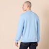 AMAZON ESSENTIALS MEN'S RELAXED-FIT KNIT POLO SWEATER MEN M POWDER BLUE New AMAZON ESSENTIALS MEN'S RELAXED-FIT KNIT POLO SWEATER MEN M POWDER BLUE New