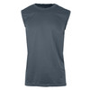 GALAXY MEN'S PERFORMANCE MOISTURE WICKING ACTIVE MUSCLE TEE SIZE M - CHARCOAL New GALAXY MEN'S PERFORMANCE MOISTURE WICKING ACTIVE MUSCLE TEE SIZE M - CHARCOAL New