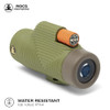 NOCS PROVISIONS ZOOM TUBE 8X32 MONOCULAR BAK4 PRISM - GREEN NOCS PROVISIONS ZOOM TUBE 8X32 MONOCULAR BAK4 PRISM - GREEN