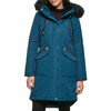 GUESS WOMEN'S LONG ANORAK COAT SIZE: WOMEN L TEA New