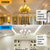BRIGHTEVER 12-Pack Vintage 7W ST58 LED Edison Light Bulbs 60W Equivalent - White BRIGHTEVER 12-Pack Vintage 7W ST58 LED Edison Light Bulbs 60W Equivalent - White