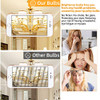 BRIGHTEVER 12-Pack Vintage 7W ST58 LED Edison Light Bulbs 60W Equivalent - White BRIGHTEVER 12-Pack Vintage 7W ST58 LED Edison Light Bulbs 60W Equivalent - White