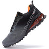 Kricely Men's Trail Running Shoes Fashion Walking Hiking Sneakers Grey