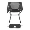 JOOLA PICKLEBALL CHAIR – LIGHTWEIGHT, FULL SIZE CHAIR – FOLDABLE SEAT – BLACK