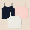 Amazon Essentials girls and toddlers cotton crop cami 3 pack, youth S - 3 pack Amazon Essentials girls and toddlers cotton crop cami 3 pack, youth S - 3 pack