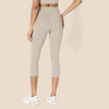 AMAZON ESSENTIALS WOMEN'S ACTIVE FORMFLEX HIGH WAIST 19" CAPRI LEGGINGS -S TAUPE New AMAZON ESSENTIALS WOMEN'S ACTIVE FORMFLEX HIGH WAIST 19" CAPRI LEGGINGS -S TAUPE New