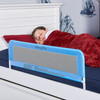 DREAM ON ME ADJUSTABLE TODDLER BED RAIL, BLUE MESH - BLUE