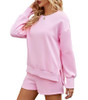 FKEEP WOMEN 2 PIECE OUTFITS SWEATSUIT OVERSIZED FALL CLOTHES - SIZE XL - PINK FKEEP WOMEN 2 PIECE OUTFITS SWEATSUIT OVERSIZED FALL CLOTHES - SIZE XL - PINK