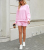 FKEEP WOMEN 2 PIECE OUTFITS SWEATSUIT OVERSIZED FALL CLOTHES - SIZE XL - PINK FKEEP WOMEN 2 PIECE OUTFITS SWEATSUIT OVERSIZED FALL CLOTHES - SIZE XL - PINK