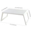 DAWNTREES DAWNTREES MULTIFUNCTION LAPTOP BED DESK,USED AS LAPTOP DESK - WHITE New DAWNTREES DAWNTREES MULTIFUNCTION LAPTOP BED DESK,USED AS LAPTOP DESK - WHITE New