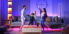JARVIS3K SMART DOUBLE SIDED LED CORNER FLOOR LAMP RGB 16 Colors Music Sync BLACK JARVIS3K SMART DOUBLE SIDED LED CORNER FLOOR LAMP RGB 16 Colors Music Sync BLACK