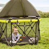 EVENFLO PLAYAWAY PORTABLE PLAYARD DELUXE 15 SQ FT - ADVENTURER