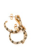 KATE SPADE NEW YORK SNAKE EARRINGS - CLEAR MULTI/GOLD New KATE SPADE NEW YORK SNAKE EARRINGS - CLEAR MULTI/GOLD New